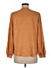 Chenault Brown Long Sleeve Blouse Size M - photo 2