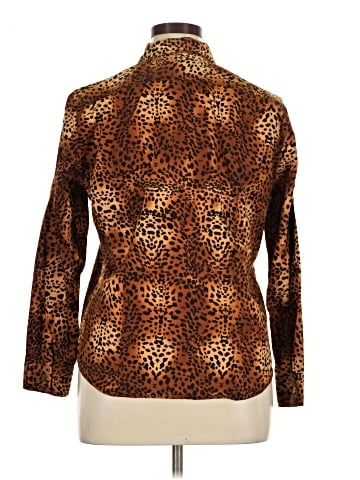Jones New York Signature Long Sleeve Blouse (view 2)
