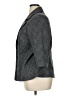 New York Clothing Co. 100% Polyester Houndstooth Gray Blazer Size 1X - photo 5