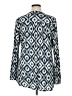 wonderly Blue Long Sleeve Blouse Size XL - photo 2