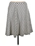 Lands' End Stripes White Casual Skirt Size 6 - 8 - photo 2