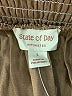 David Tate Brown Sleeveless Blouse Size L - photo 7