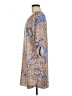 The Limited 100% Polyester Paisley Tan Casual Dress Size M - photo 5