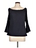 Talbots Black 3/4 Sleeve Top Size L - photo 1