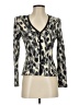 St. John Collection Silver Cardigan Size S - photo 1