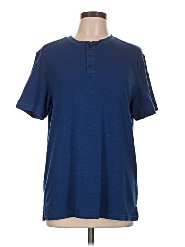 Apt. 9 Short Sleeve Henley (view 1)