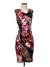 Cache Graphic Brown Cocktail Dress Size S - photo 1