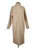 Zara Solid Tan Casual Dress Size S - photo 1