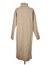 Zara Solid Tan Casual Dress Size S - photo 2