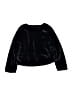 H&M 100% Polyester Black Cardigan Size 9 - 10 - photo 2