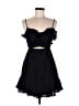 Saints + Secrets 100% Polyester Black Cocktail Dress Size M - photo 1