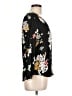 Old Navy 100% Rayon Black Long Sleeve Blouse Size L - photo 4