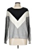 Time and Tru Chevron-herringbone Gray Pullover Sweater Size L - photo 1
