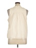 Daniel Rainn 100% Cotton Ivory Sleeveless Blouse Size XL - photo 2