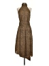Joie 100% Polyester Animal Print Brown Casual Dress Size 4 - photo 1