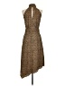 Joie 100% Polyester Animal Print Brown Casual Dress Size 4 - photo 2