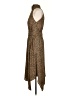 Joie 100% Polyester Animal Print Brown Casual Dress Size 4 - photo 5