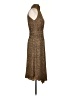 Joie 100% Polyester Animal Print Brown Casual Dress Size 4 - photo 4