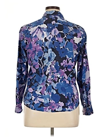 Jones New York Signature Long Sleeve Blouse (view 2)