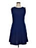 Allegra K Solid Blue Casual Dress Size XL - photo 1