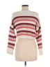 Forever 21 Stripes White Pullover Sweater Size M - photo 2