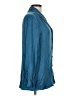 Soft Surroundings Teal Long Sleeve Blouse Size M - photo 4
