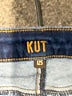 Kut from the Kloth Solid Blue Jeans Size 12S - photo 7