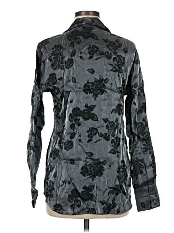Kathy Ireland Long Sleeve Button-Down Shirt (view 2)