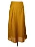 J.Crew 100% Polyester Solid Yellow Casual Skirt Size S - photo 2