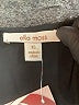 Ella Moss Black Short Sleeve Top Size XS - photo 7
