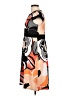 AGB Graphic Orange Casual Dress Size 12 - photo 5