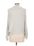 Alya Silver Pullover Sweater Size M - photo 2