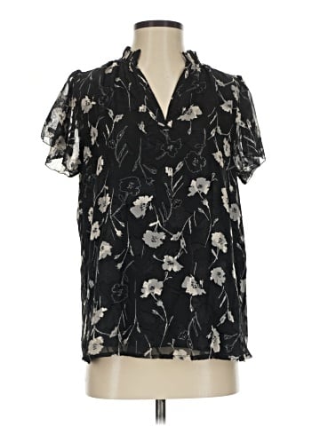 Monday Fun Short Sleeve Blouse (view 1)
