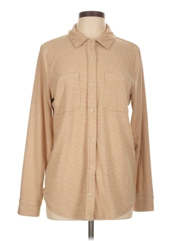Thread & Supply Long Sleeve Button-Down Shirt (view 1)