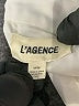 L'Agence Polka Dots Ivory Long Sleeve Blouse Size Med (2) - photo 8