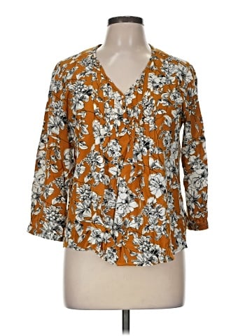 Fun2Fun 3/4 Sleeve Blouse (view 1)