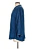 Studio West 100% Rayon Blue 3/4 Sleeve Blouse Size L - photo 5