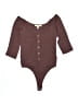 Express One Eleven Burgundy Bodysuit Size M - photo 1