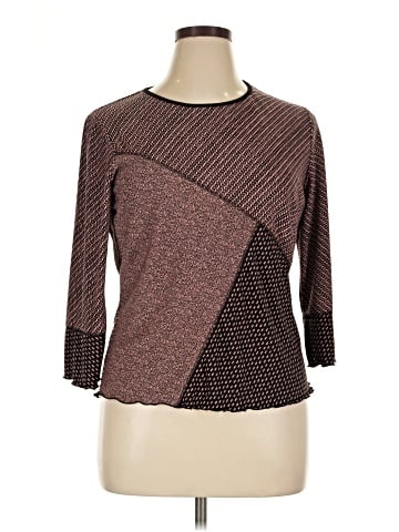 Notations 3/4 Sleeve Top (view 1)