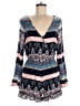 Cotton On 100% Viscose Paisley Blue Romper Size M - photo 1