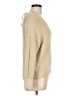 Ann Taylor LOFT Metallic Tan Pullover Sweater Size L - photo 4