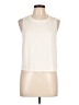 Fabletics Ivory Sleeveless T-Shirt Size L - photo 1