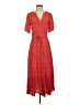 Gap 100% Rayon Red Casual Dress Size XS (tall) - photo 1