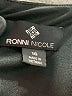 Ronni Nicole Solid Black Jumpsuit Size 16 - photo 4