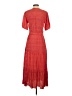 Gap 100% Rayon Red Casual Dress Size XS (tall) - photo 2