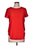 Ann Taylor 100% Polyester Red Short Sleeve Top Size M - photo 1