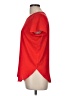 Ann Taylor 100% Polyester Red Short Sleeve Top Size M - photo 5