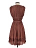 Ulla Johnson 100% Polyester Brown Cocktail Dress Size 2 - photo 2