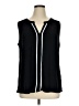 Perseption Concept Black Sleeveless Blouse Size 1X - photo 1