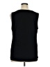Perseption Concept Black Sleeveless Blouse Size 1X - photo 2